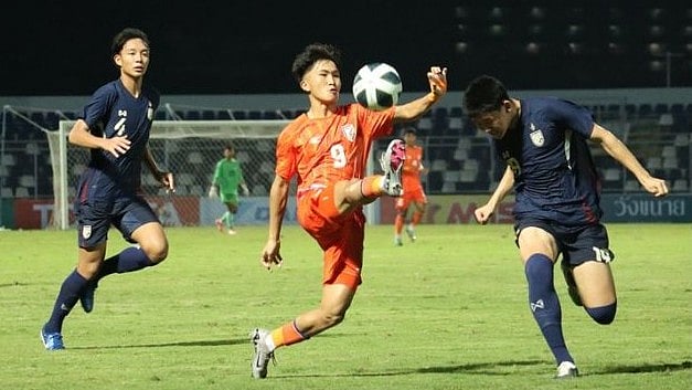 X | Indian Football Team : India U17 Vs Thailand U17. 