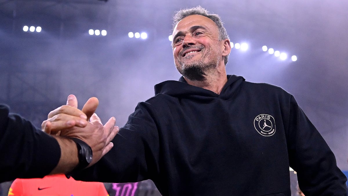 PSG coach Luis Enrique