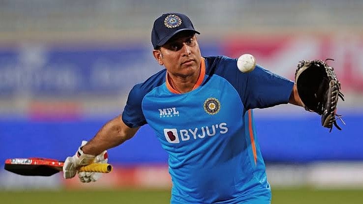 Photo: X | Akshay Tadvi : Former Indian cricketer VVS Laxman.