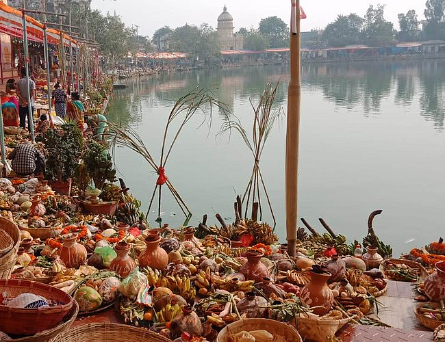 Chhath Puja celebration in Nepal