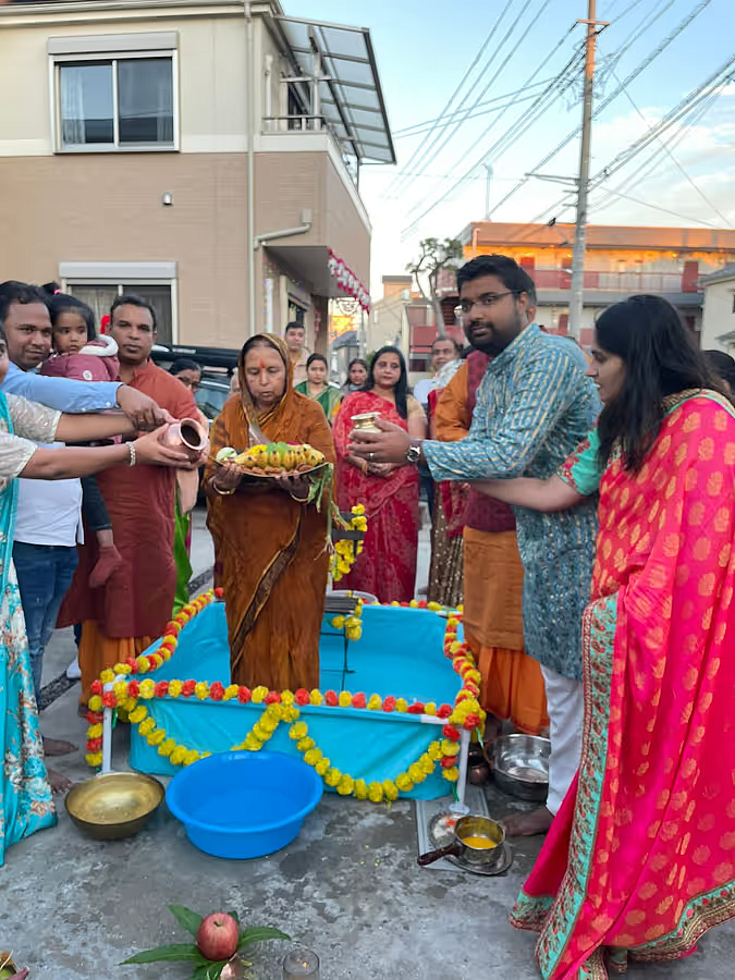 Chhath Puja celebration in UK