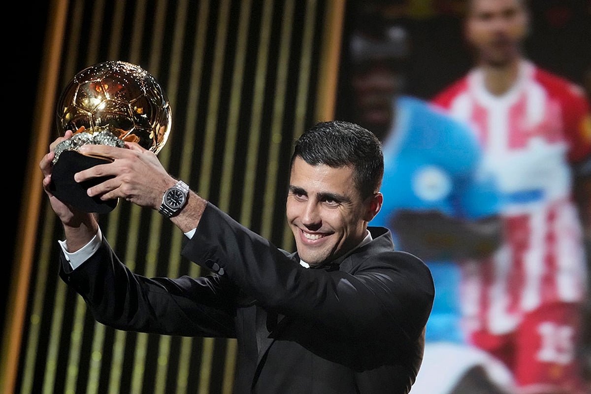 68th Ballon d'Or (Golden Ball) award ceremony in Paris_Rodri