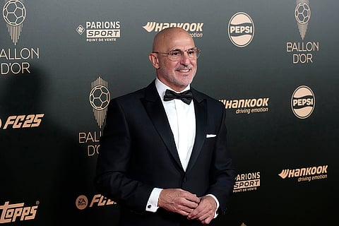 2024 Ballon d' Or Awards: Spain's coach Luis de la Fuente