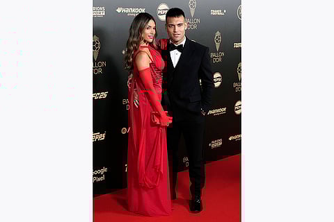 2024 Ballon d' Or Awards: Lautaro Martinez and his wife Agustina Gandolfo