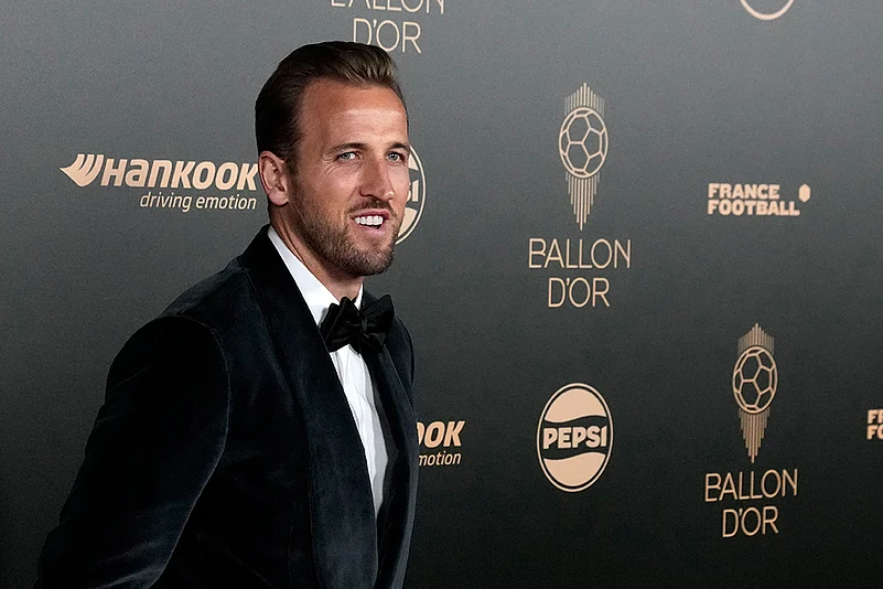 68th Ballon dOr (Golden Ball) award red carpet in Paris_Harry Kane