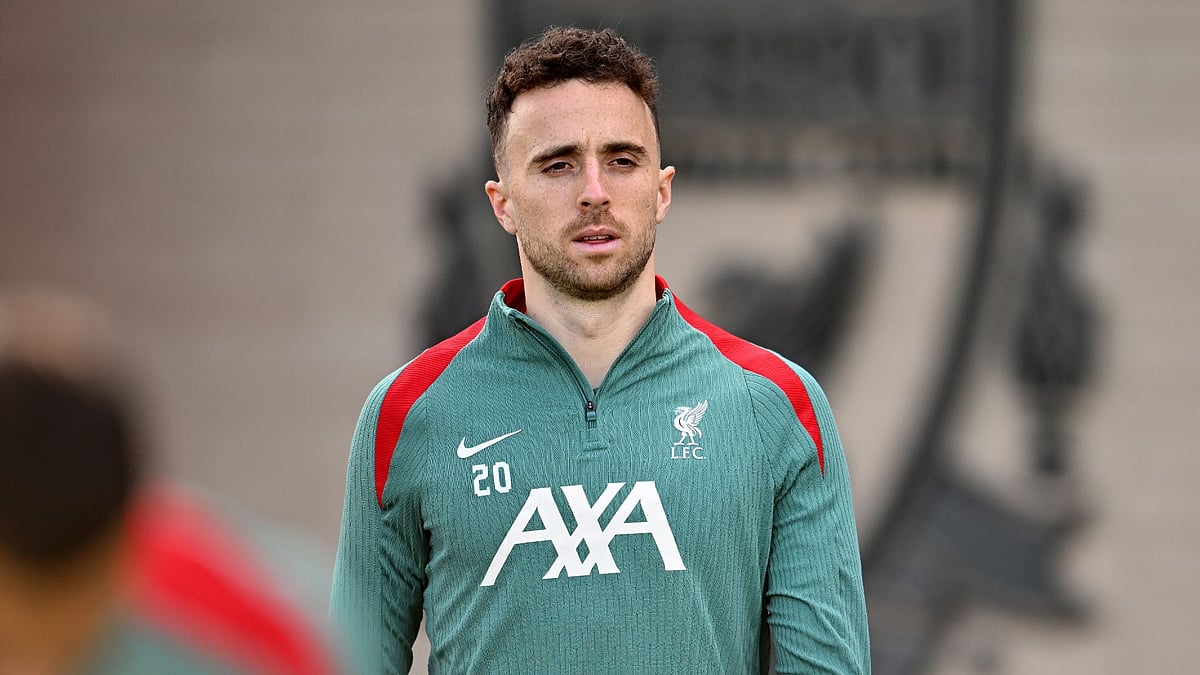 File Photo : Liverpool star Diogo Jota has reportedly died in a car crash.