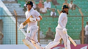 Tony de Zorzi and Tristan Stubbs scored centuries for South Africa against Bangladesh