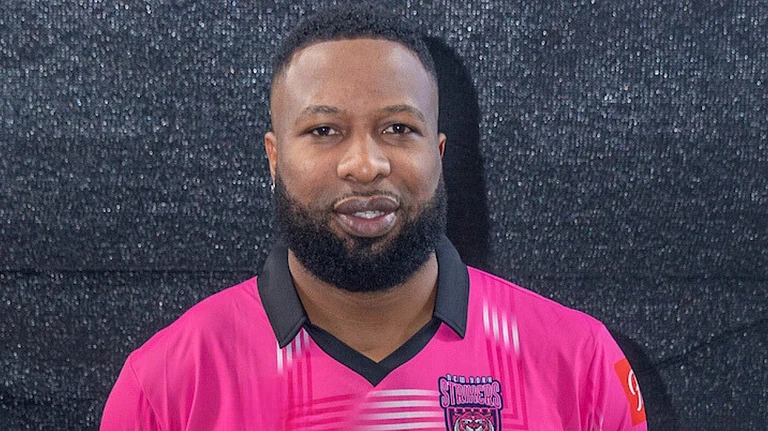 West Indian cricketer Kieron Pollard will represent New York Strikers again. - Special Arrangement