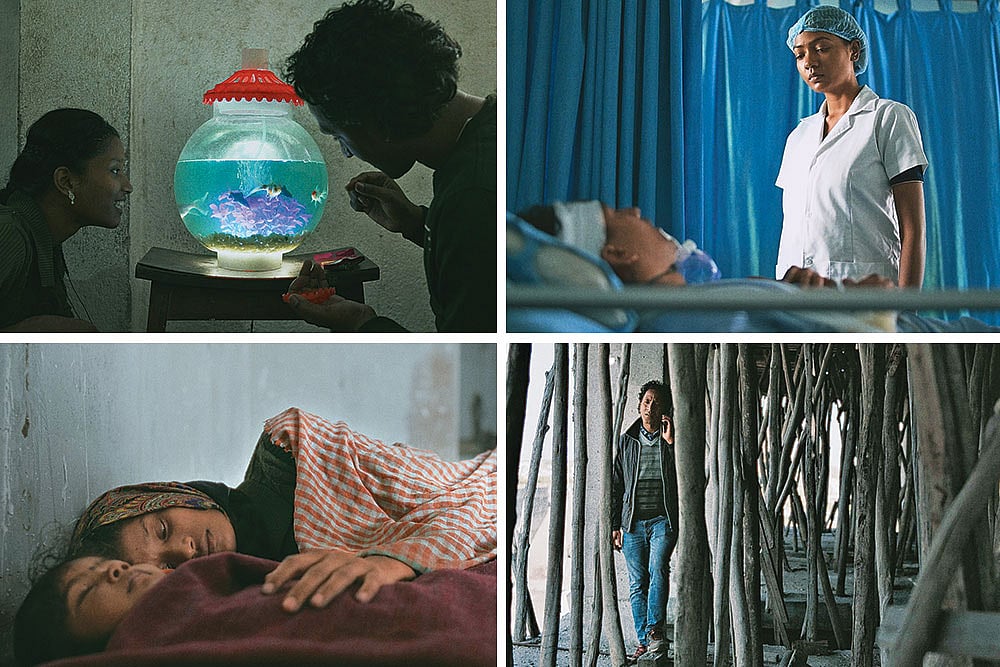 A Poetry in Desolation: A collage of stills from Celestina and Lawrence