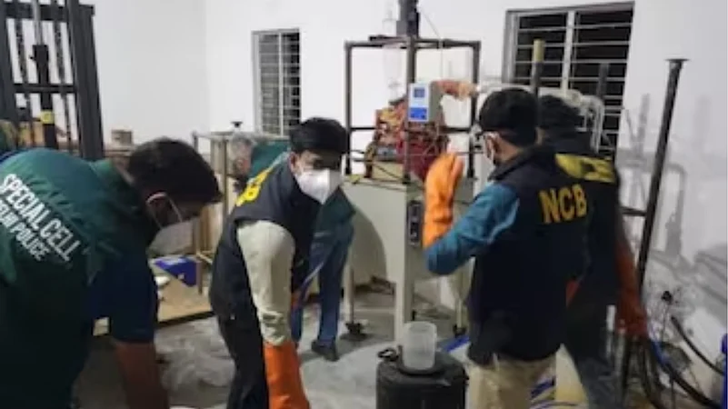 ncb delhi meth lab bust