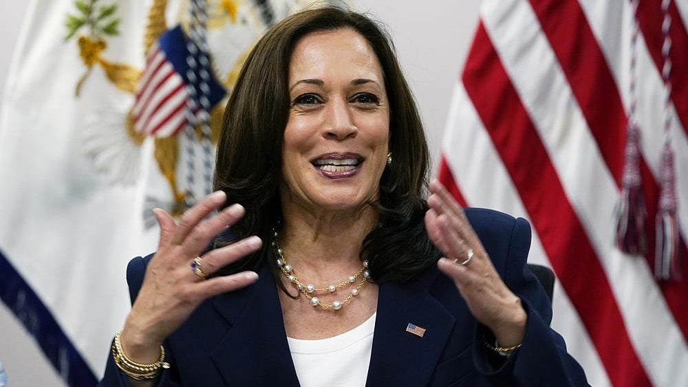 Democratic candidate Kamala Harris - File