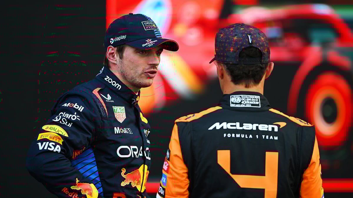 Max Verstappen and Lando Norris were involved in another incident at the Mexican Grand Prix