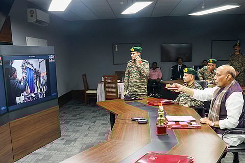 Rajnath Singh in Tawang