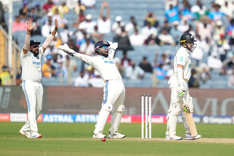 India Vs New Zealand 3rd Test - AP/Rafiq Maqbool