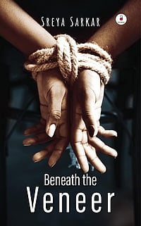 Web: Alcove Publishers : Book Cover for Beneath the Veneer by Shreya Sarkar