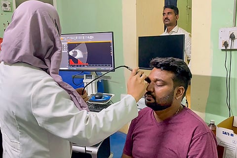 Diwali festival: People with eye injuries visit hospital in Hyderabad