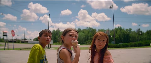 A screengrab from the film Florida Project