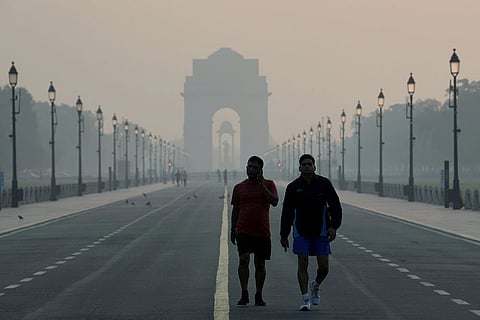 Weather: Air pollution in New Delhi