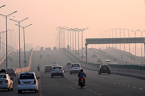 Smog In Delhi