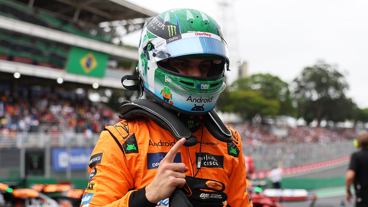 Oscar Piastri is on pole for the Brazilian Grand Prix Sprint race