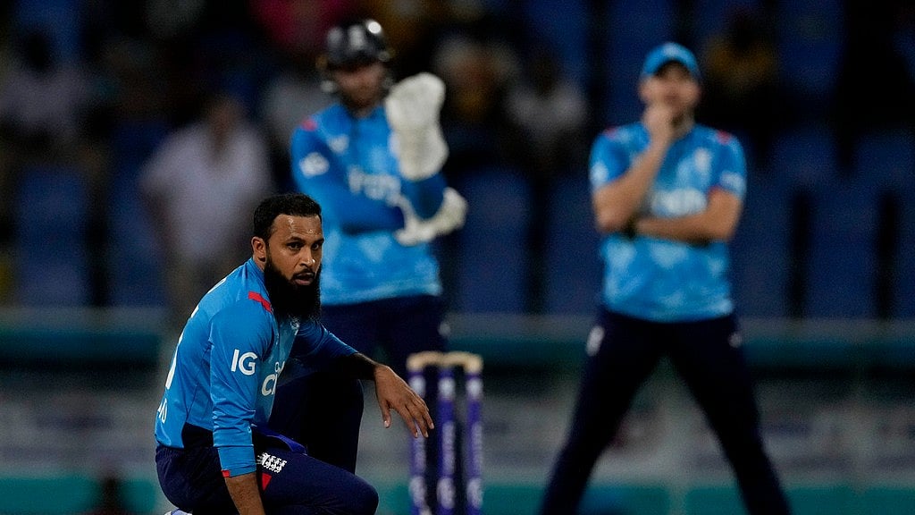 West Indies beat England by eight wickets in the first ODI in Antigua.