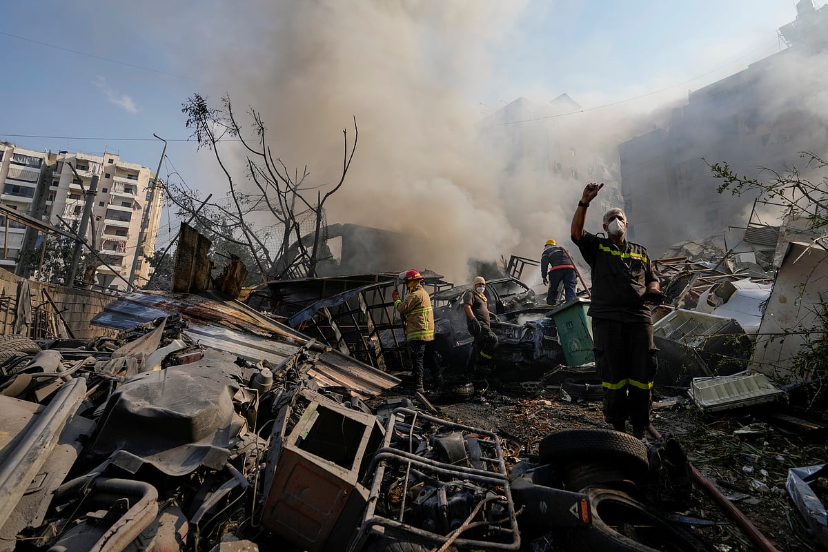 Over the past two years, Israeli strikes in Lebanon have killed numerous officials from Hezbollah and Palestinian factions, including Hamas.  - Hassan Ammar/AP