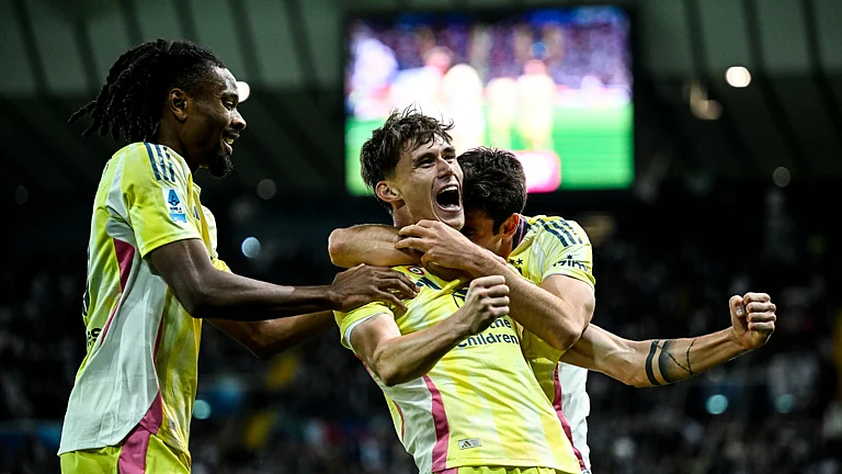 Nicolo Savona scored Juventus' second goal in their win over Udinese - null