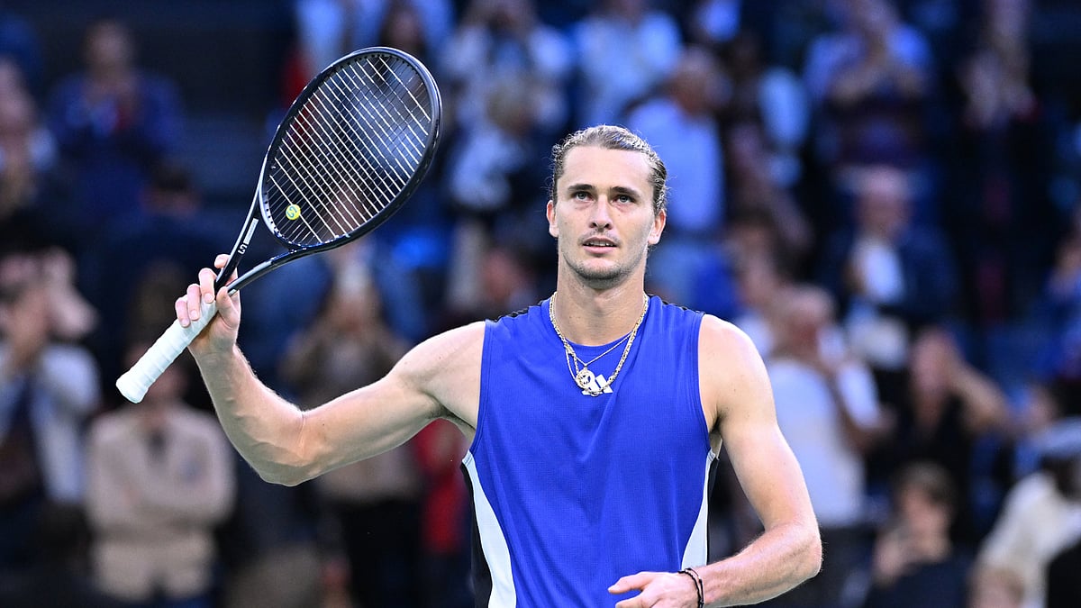 Alexander Zverev is in the Paris Masters final