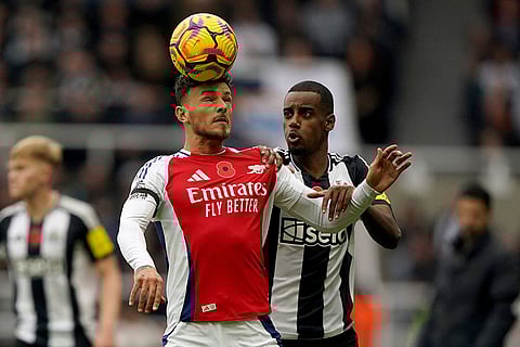 Britain Soccer Premier League: Newcastle United vs Arsenal