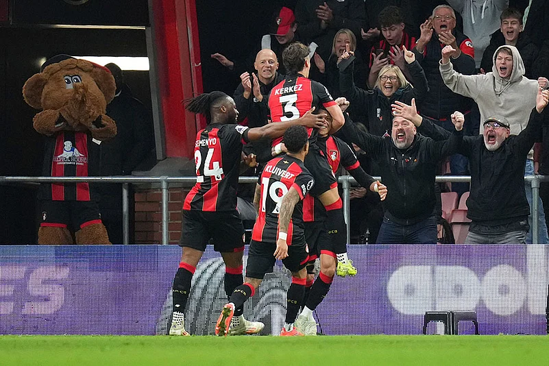 English Premier League Soccer Match: Bournemouth vs Manchester City