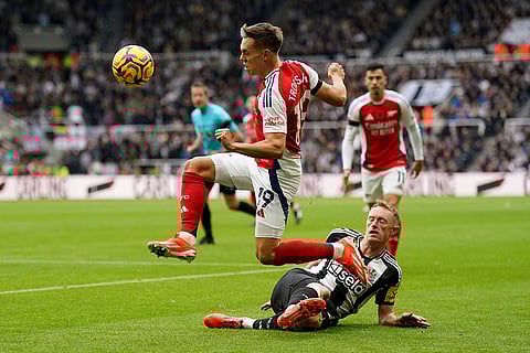 English Premier League Soccer Match: Arsenal Vs Newcastle United