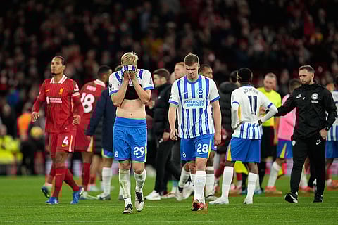 Britain Soccer Premier League: Brighton vs Liverpool