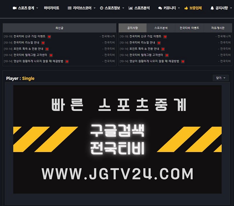 Fast Sports Broadcasting 