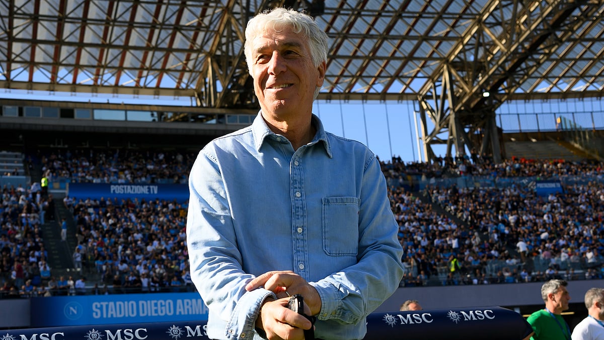 Gian Piero Gasperini oversaw a stunning win in Naples