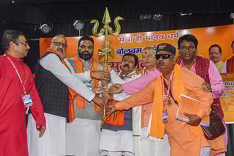 Felicitation of Bol Bum Seva volunteers in Patna