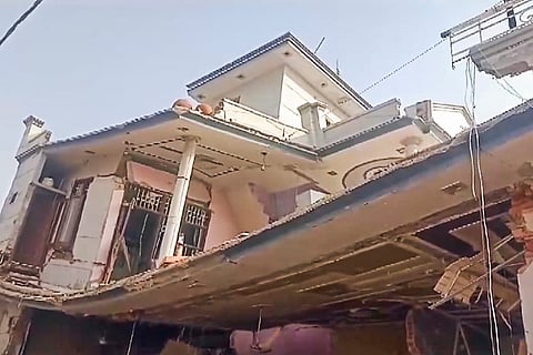 Cylinder blast in Kaithal