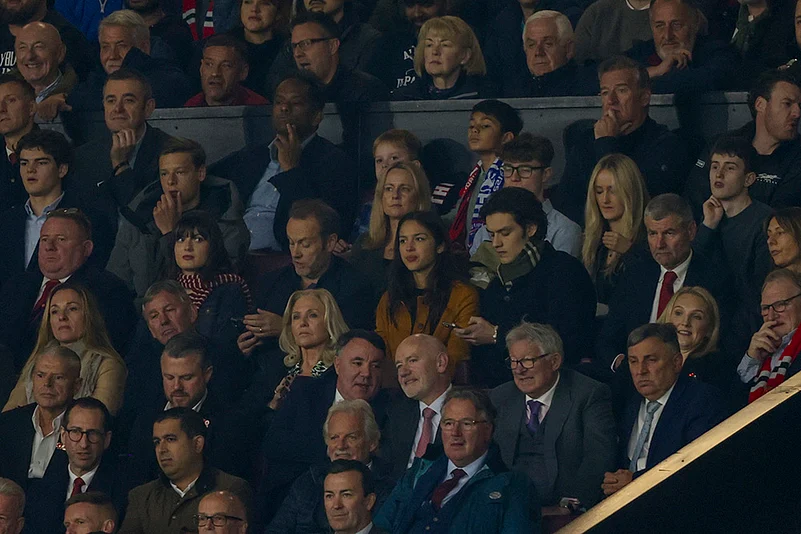 Britain Soccer Premier League 2024-25 Manchester United vs Chelsea football gallery_ Olivia Rodrigo