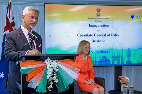 S Jaishankar in Brisbane