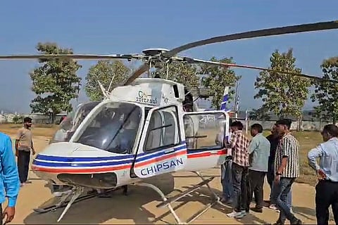 Almora bus accident: An injured being airlifted to Rishikesh