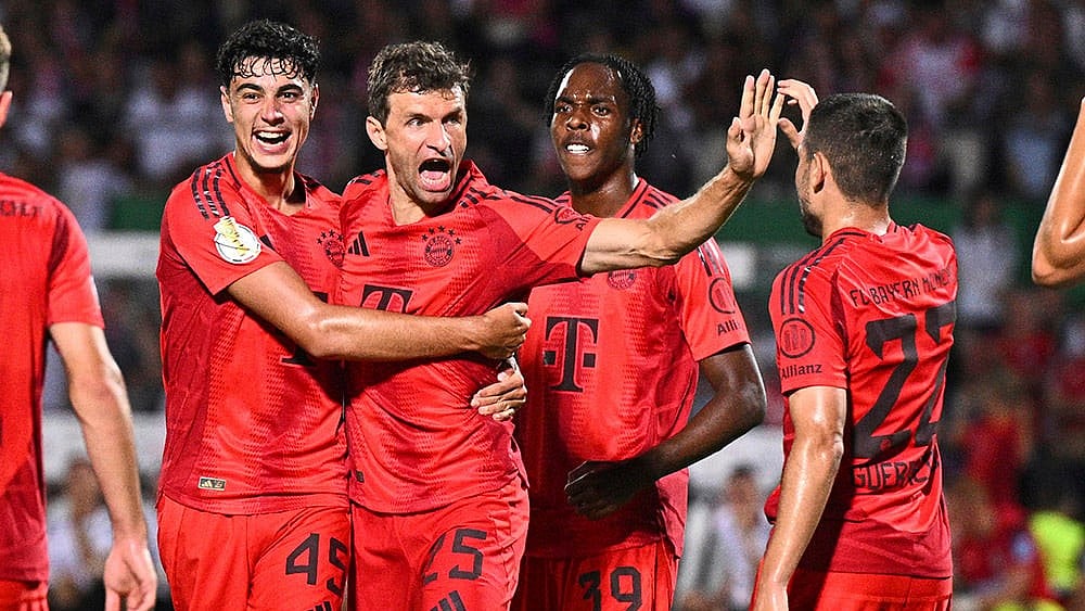 DFB-Pokal German football cup Ulm vs Bayern Munich_6