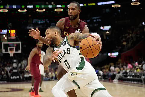 NBA Basketball Game: Cleveland Cavaliers vs Milwaukee Bucks