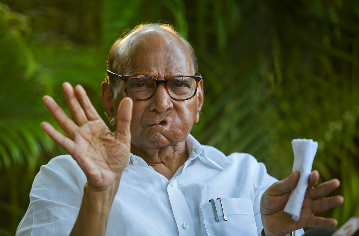 NCP(SCP) president Sharad Pawar  - PTI