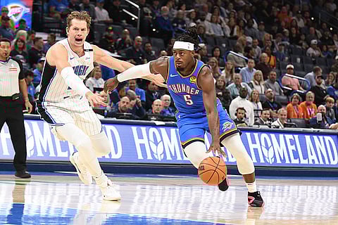 NBA Basketball Game: Oklahoma City Thunder vs Orlando Magic