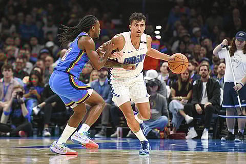 NBA Basketball Game: Oklahoma City Thunder vs Orlando Magic