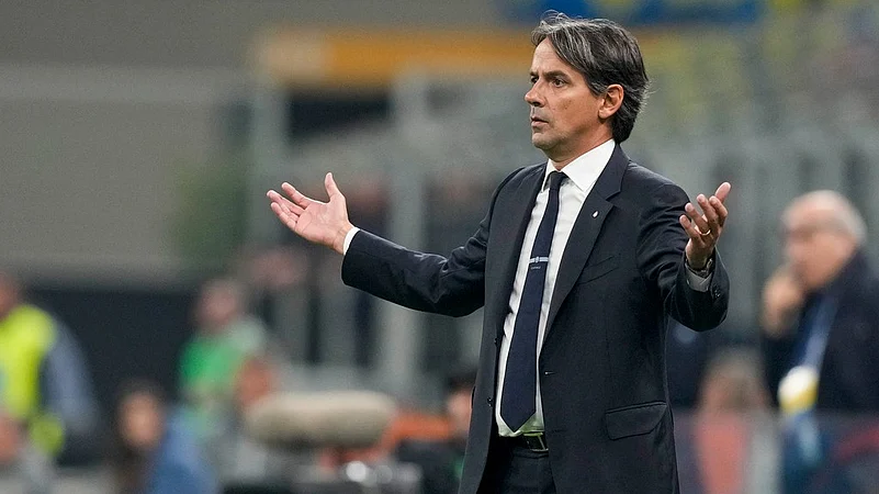Inter Milan manager Simone Inzaghi.