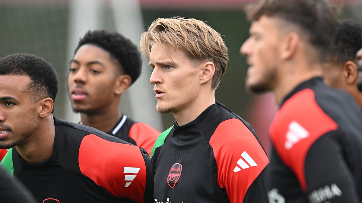 Martin Odegaard has returned to full Arsenal training