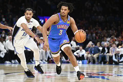 NBA Basketball Game: Orlando Magic vs Oklahoma City Thunder