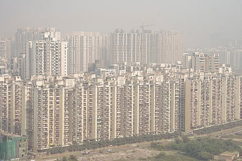 Smog in Greater Noida