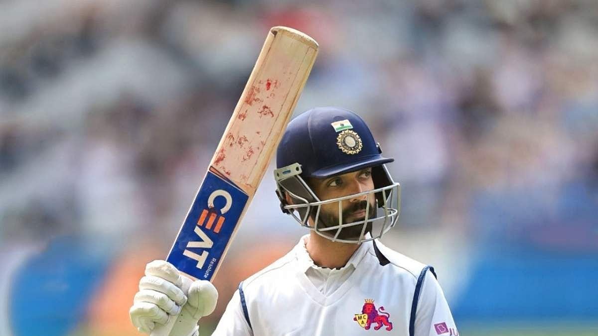 Photo: X | BCCI Domestic : Mumbai cricket team captain Ajinkya Rahane.