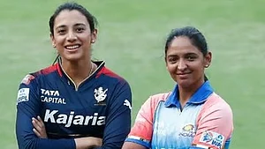 WPL : Smriti Mandhana (left) and Harmanpreet Kaur.